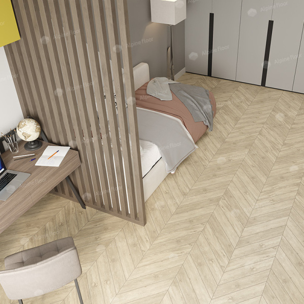 Кварцвиниловая плитка Alpine Floor Chevron ECO 18-7 Сонома